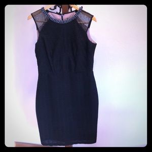 Black cocktail dress